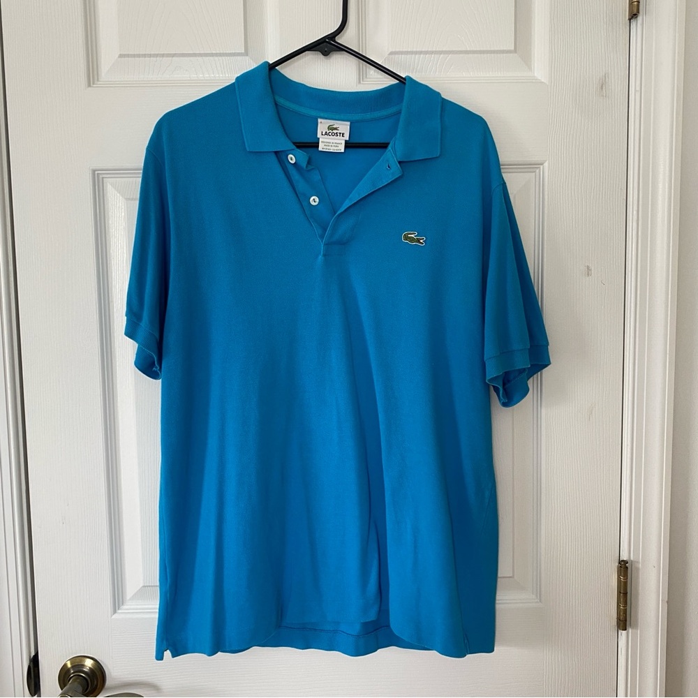 Lacoste Blue Polo size XL